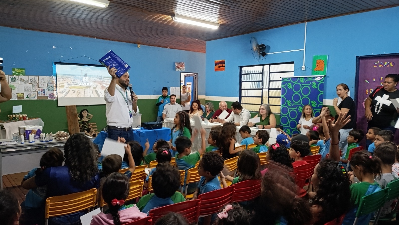 Suzano promove ação pedagógica para 215 crianças e adolescentes em Dois Irmãos do Buriti (MS)